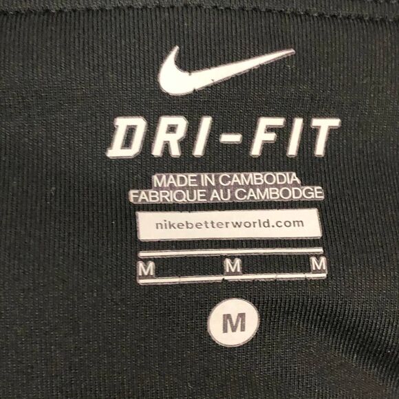 Nike Power Racer Running Crop Leggings Black Size M - Picture 10 of 12